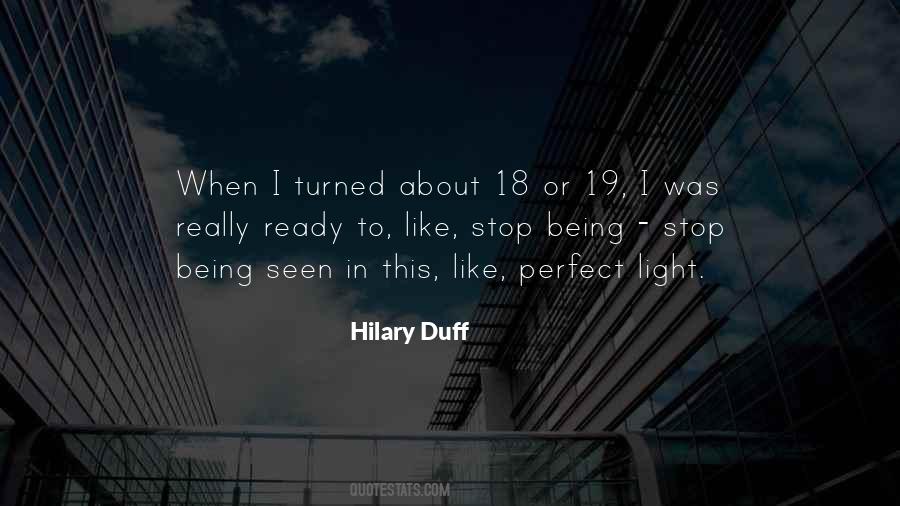 Hilary Duff Quotes #46689