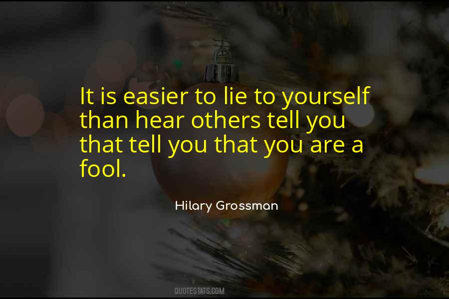 Hilary Grossman Quotes #1689433