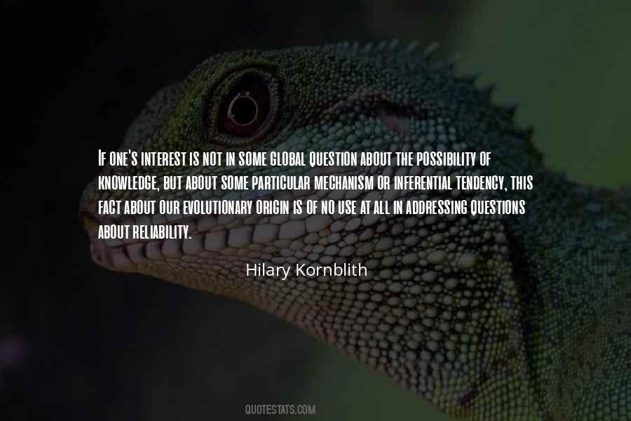 Hilary Kornblith Quotes #1879181