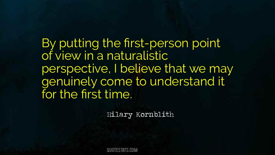 Hilary Kornblith Quotes #809622