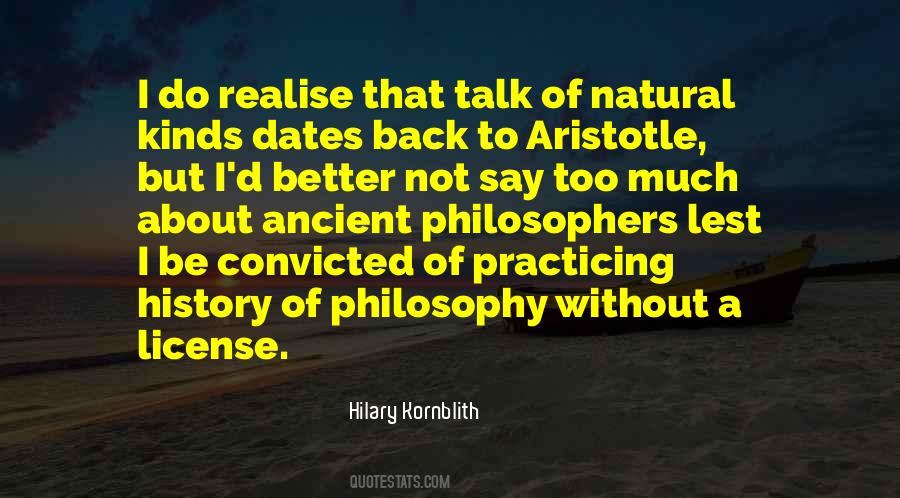 Hilary Kornblith Quotes #960538