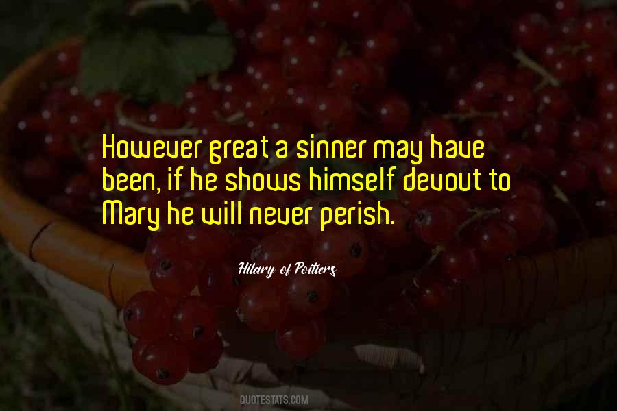 Hilary Of Poitiers Quotes #1214991