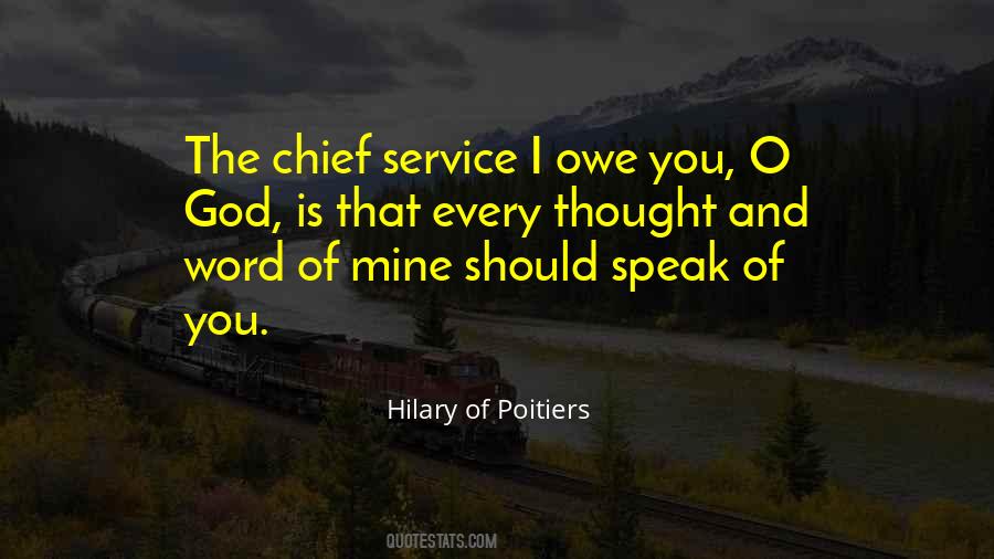 Hilary Of Poitiers Quotes #1842351