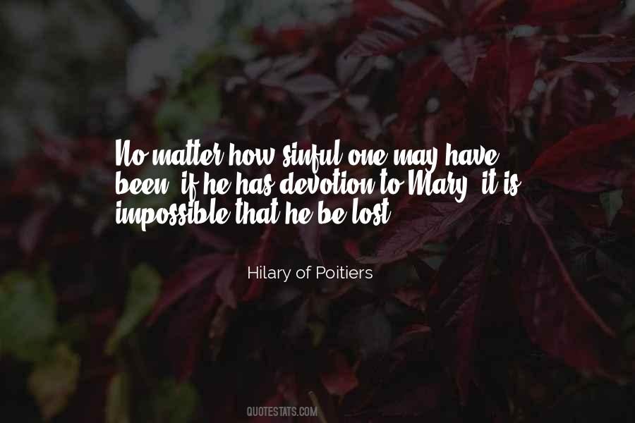 Hilary Of Poitiers Quotes #740514