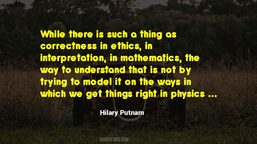 Hilary Putnam Quotes #1777978