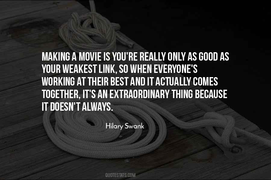 Hilary Swank Quotes #1161312
