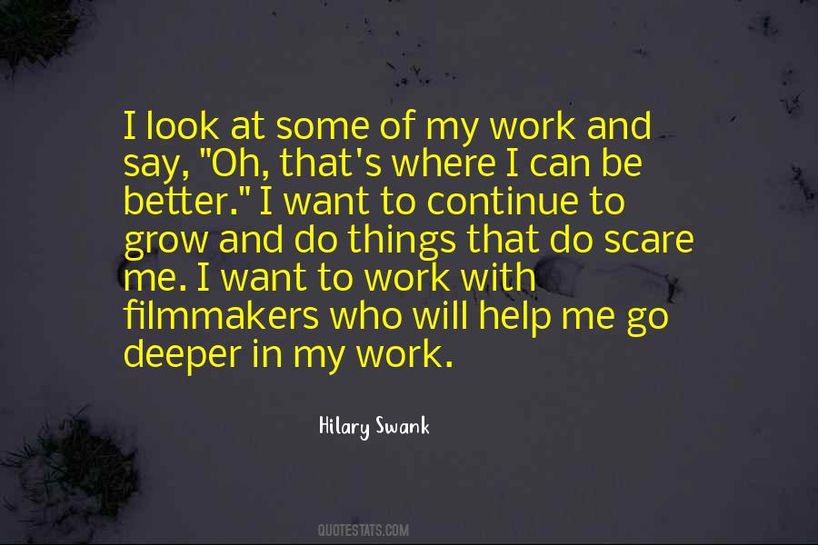 Hilary Swank Quotes #13087