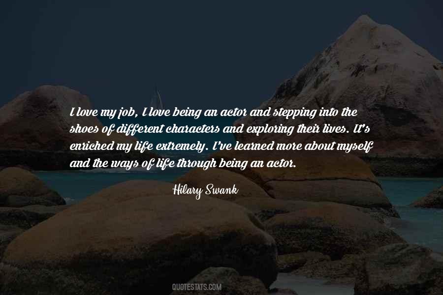Hilary Swank Quotes #1367706