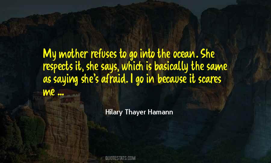 Hilary Thayer Hamann Quotes #1535951