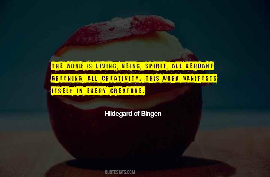 Hildegard Of Bingen Quotes #259869