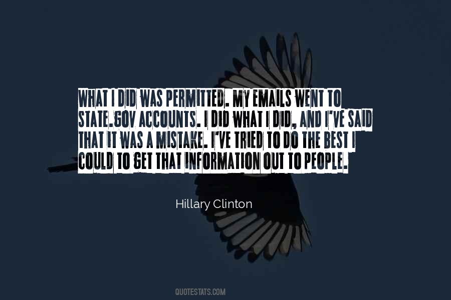 Hillary Clinton Quotes #1178711