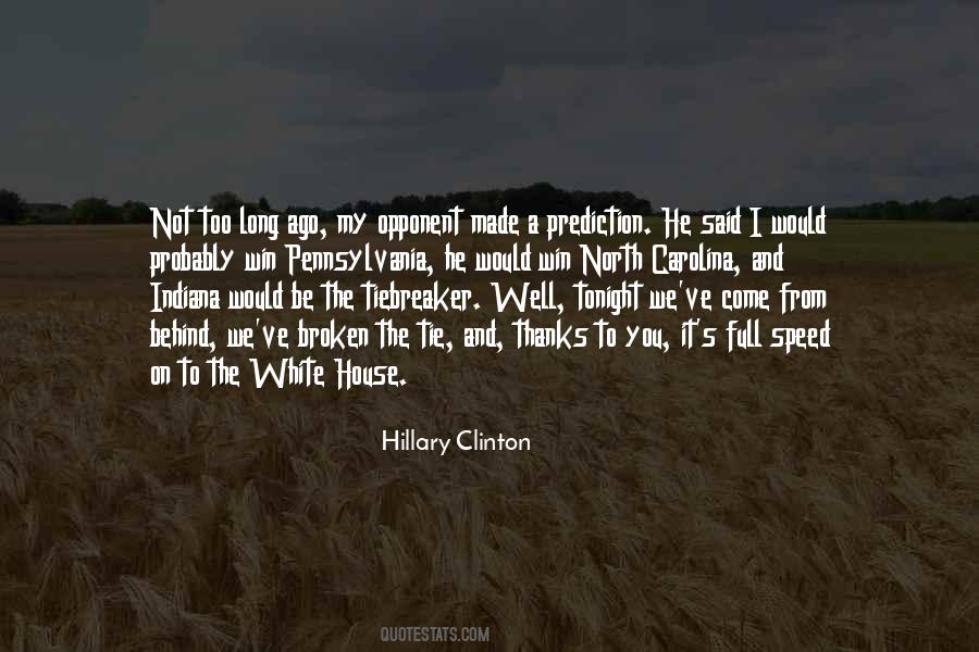 Hillary Clinton Quotes #419971