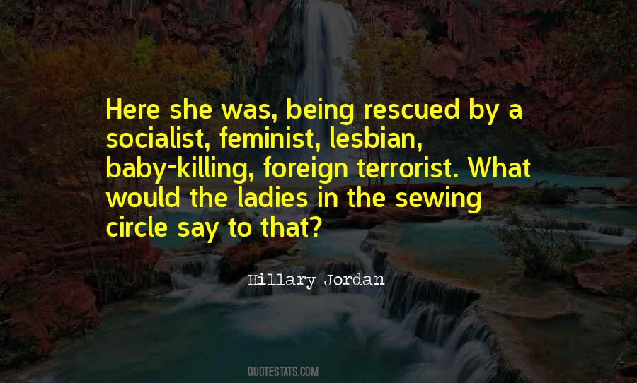 Hillary Jordan Quotes #1407130