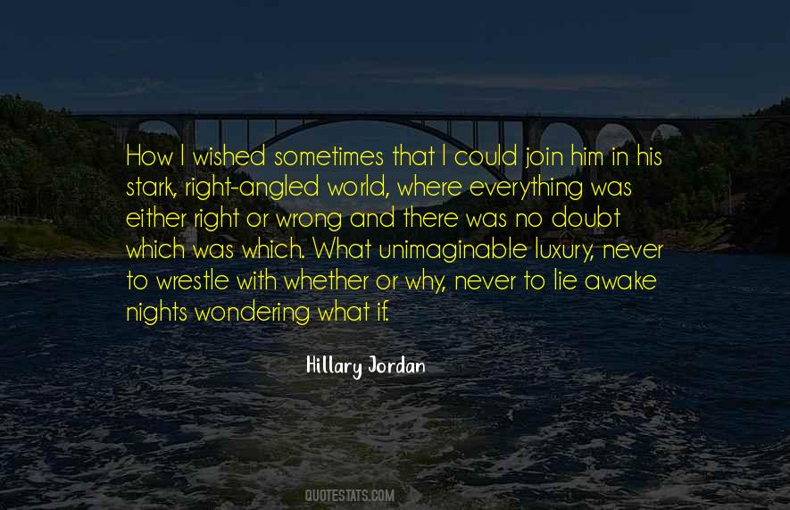 Hillary Jordan Quotes #1541082