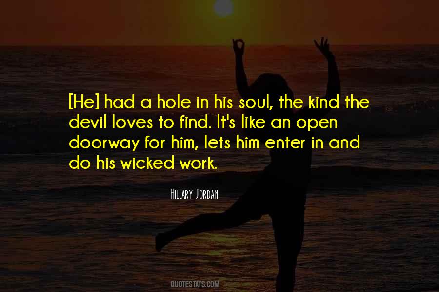 Hillary Jordan Quotes #286424