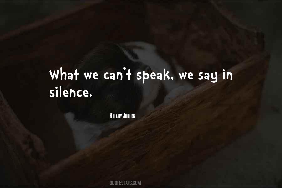 Hillary Jordan Quotes #358977