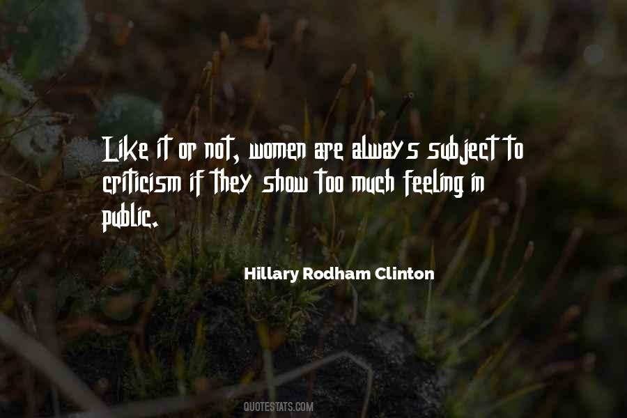 Hillary Rodham Clinton Quotes #1106081