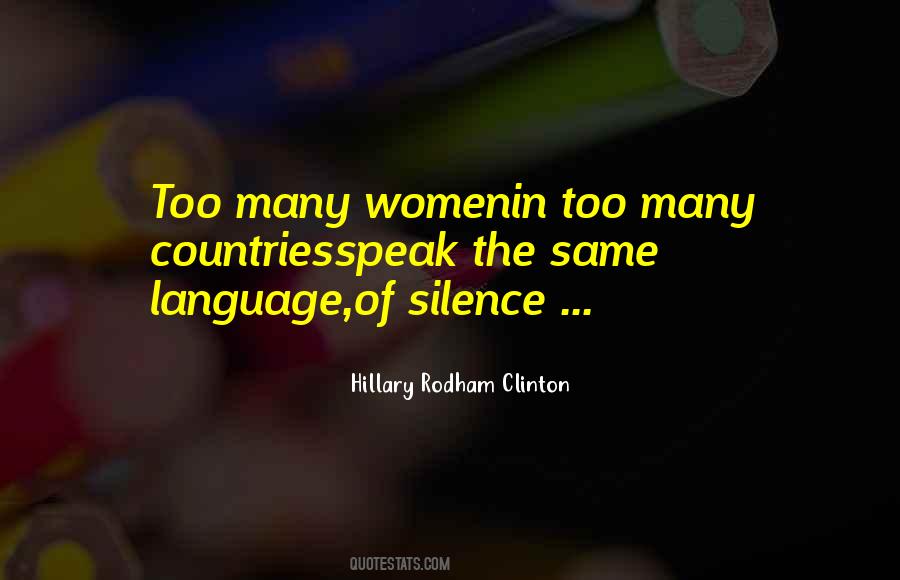 Hillary Rodham Clinton Quotes #1341070