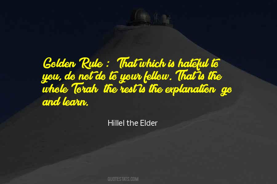 Hillel The Elder Quotes #595960