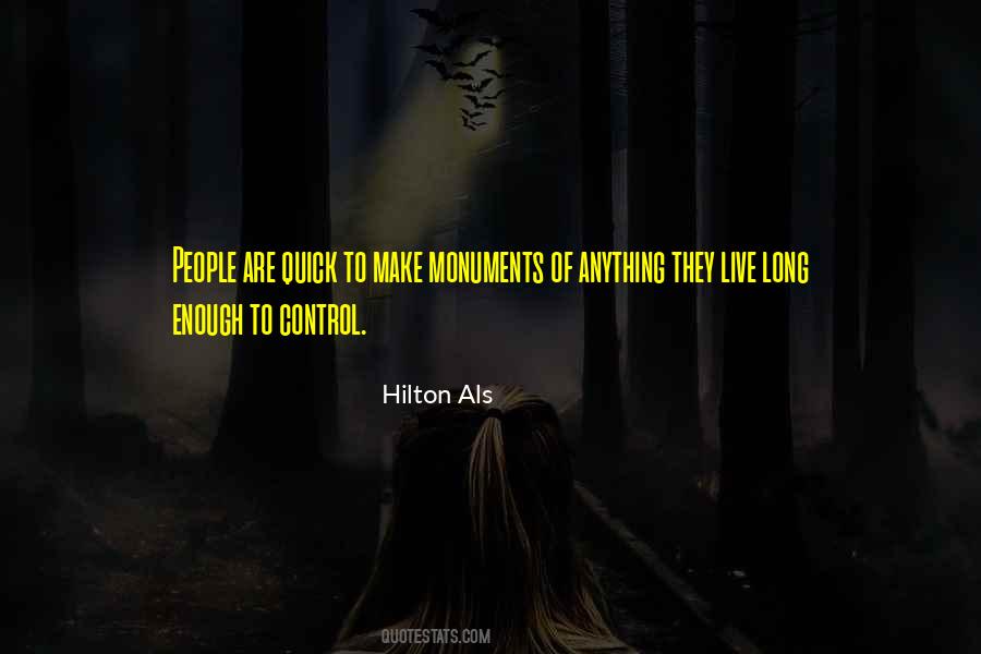 Hilton Als Quotes #1601646