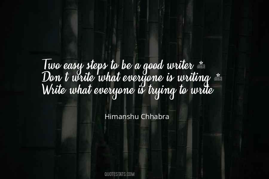 Himanshu Chhabra Quotes #192543