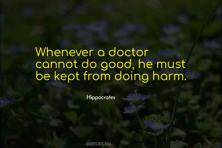 Hippocrates Quotes #264333