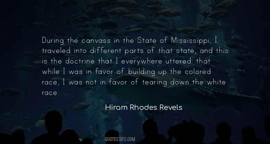 Hiram Rhodes Revels Quotes #795701