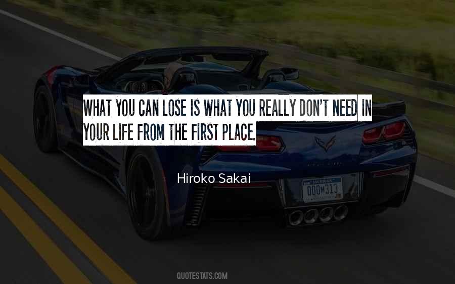 Hiroko Sakai Quotes #1469951