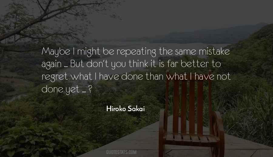 Hiroko Sakai Quotes #1544825