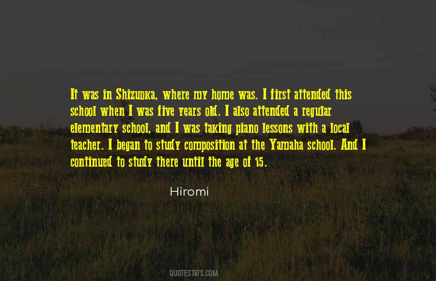 Hiromi Quotes #1045966