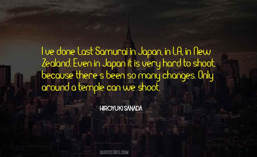 Hiroyuki Sanada Quotes #1566188