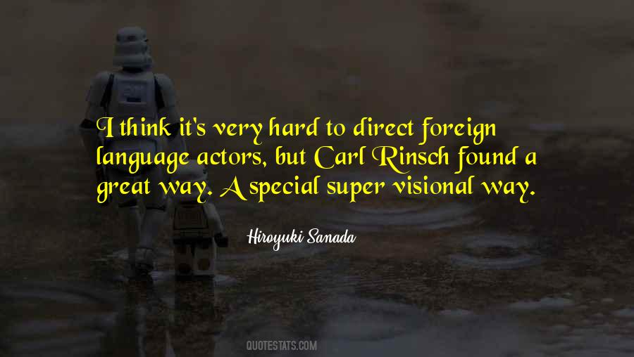 Hiroyuki Sanada Quotes #704116