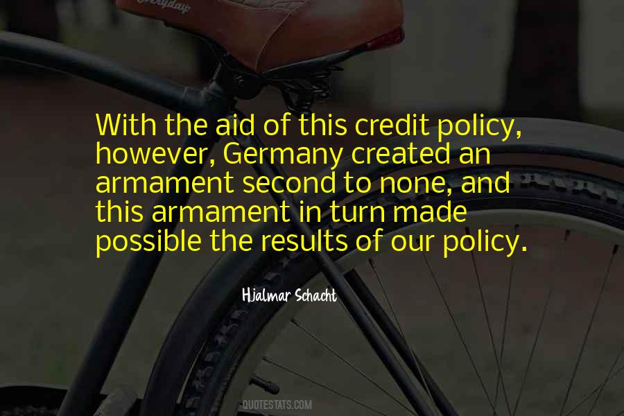 Hjalmar Schacht Quotes #1154397