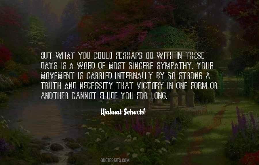 Hjalmar Schacht Quotes #485158