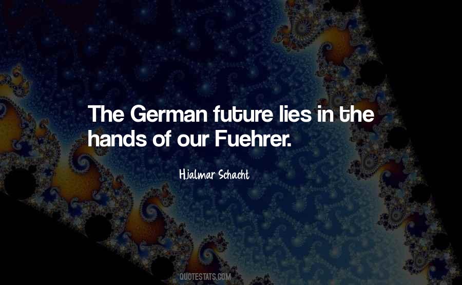 Hjalmar Schacht Quotes #583720
