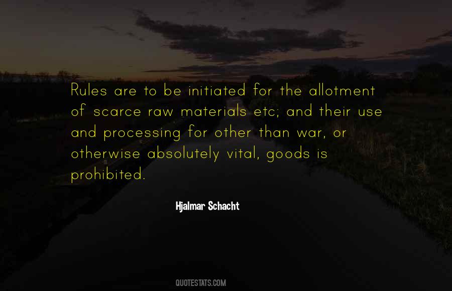 Hjalmar Schacht Quotes #847339