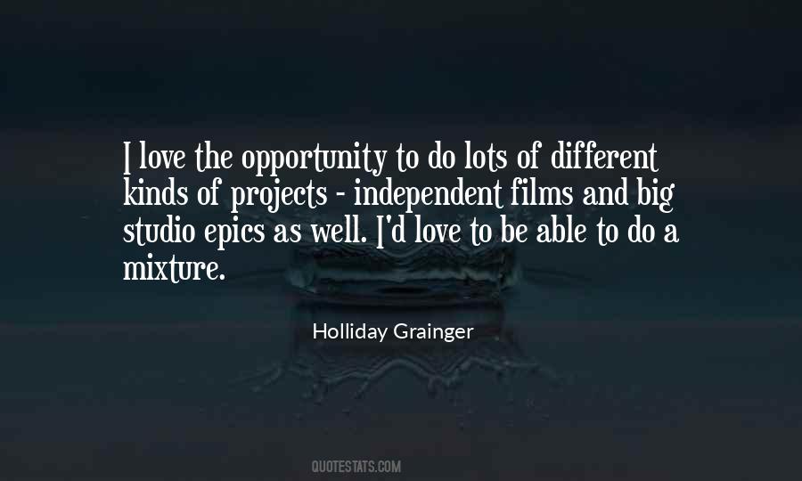 Holliday Grainger Quotes #831289