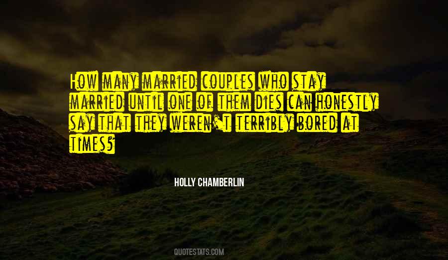 Holly Chamberlin Quotes #216532