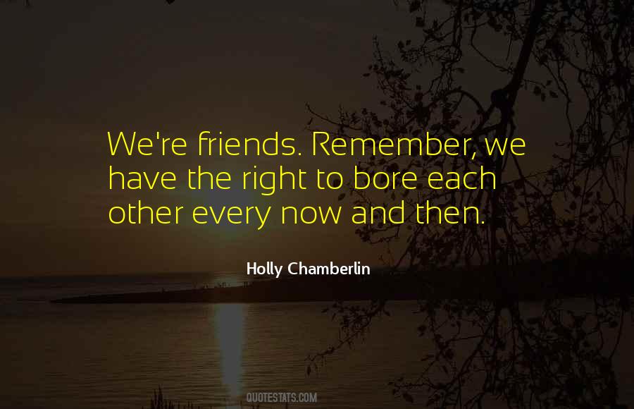 Holly Chamberlin Quotes #873950