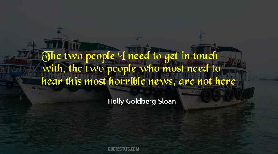 Holly Goldberg Sloan Quotes #287866