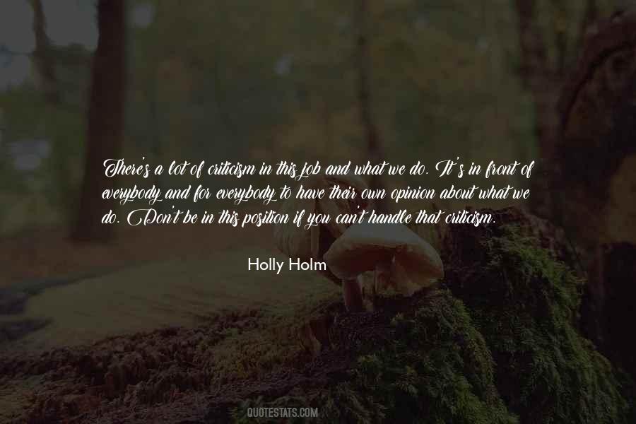 Holly Holm Quotes #746271