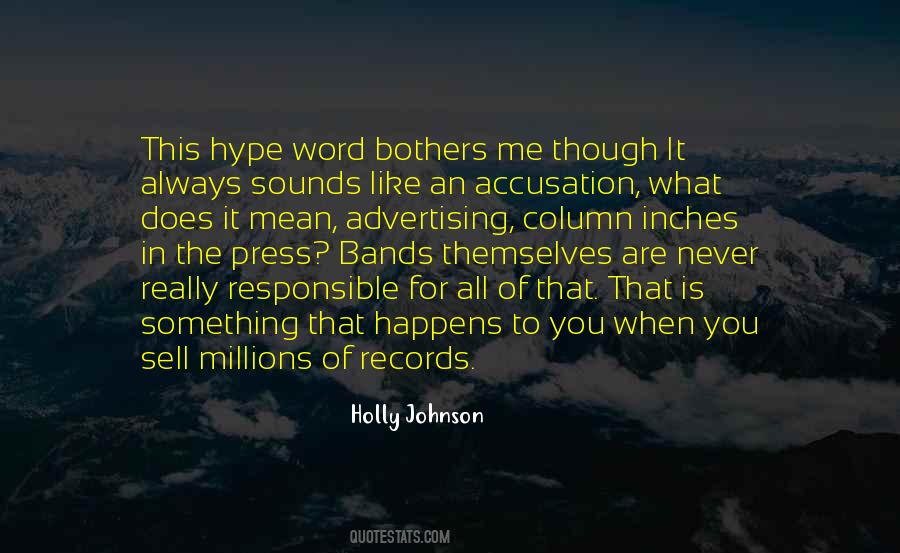 Holly Johnson Quotes #1124875