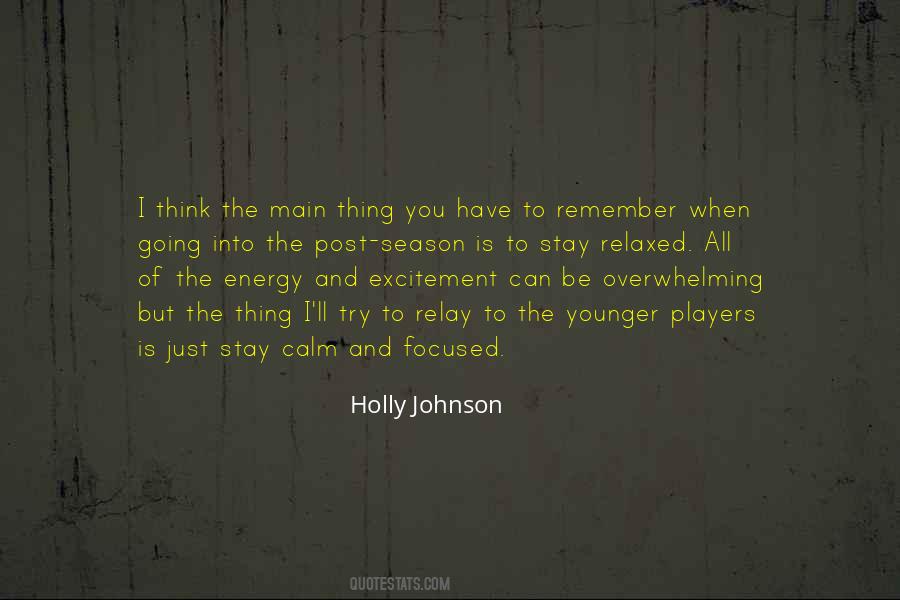 Holly Johnson Quotes #1152745