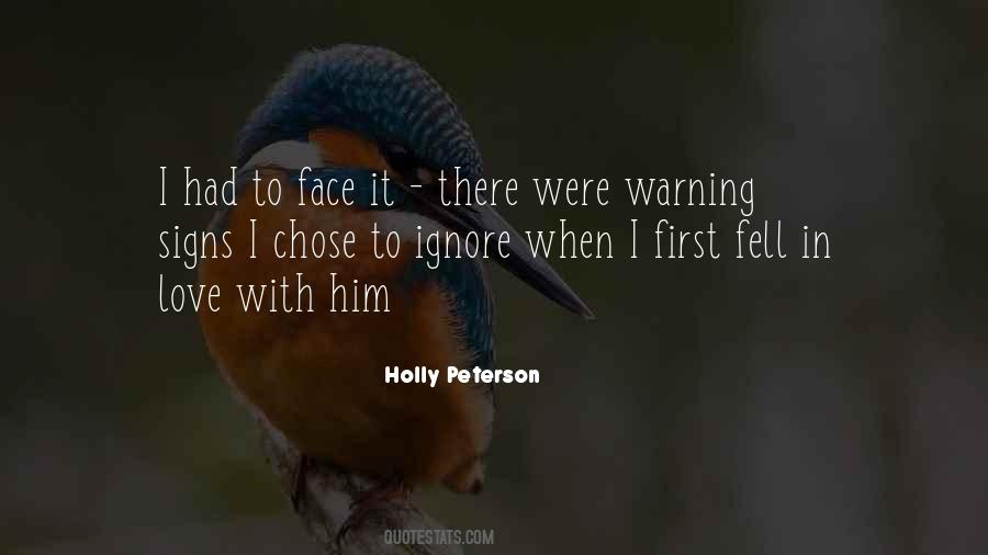 Holly Peterson Quotes #663898