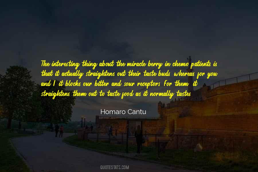 Homaro Cantu Quotes #1357059