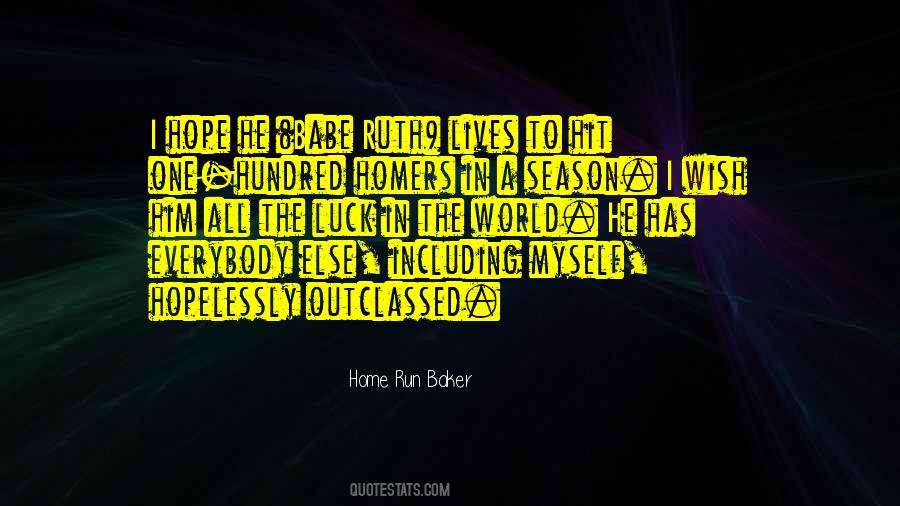 Home Run Baker Quotes #800648