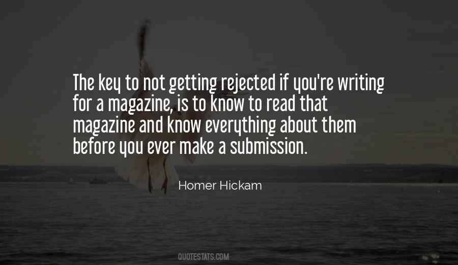 Homer Hickam Quotes #1781100