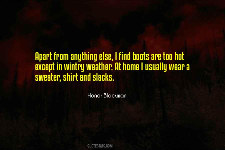 Honor Blackman Quotes #1004802