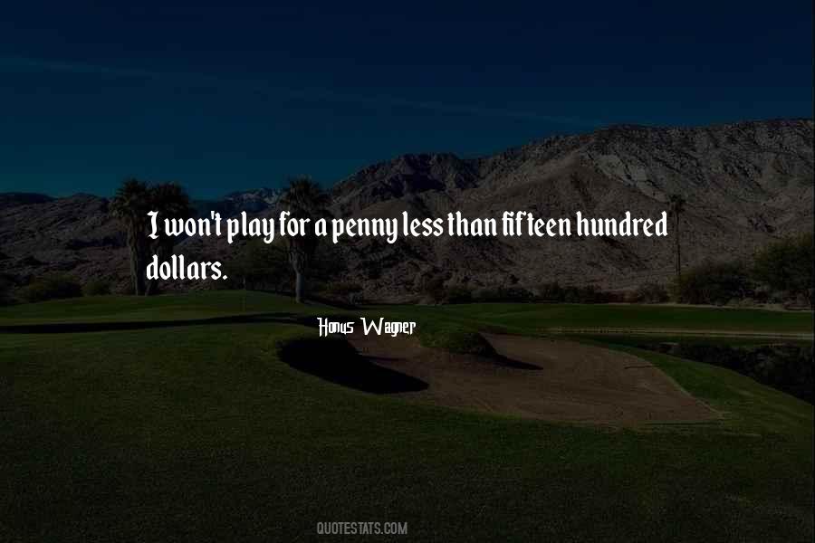 Honus Wagner Quotes #755978