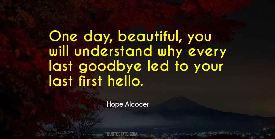 Hope Alcocer Quotes #1142261
